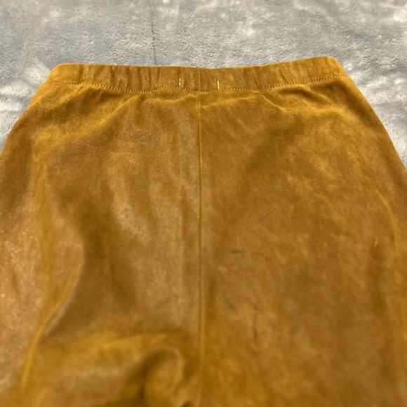 Mes Demoiselles brown Esther Lamb leather legging pants size US 6 FR 38 - Picture 3 of 7